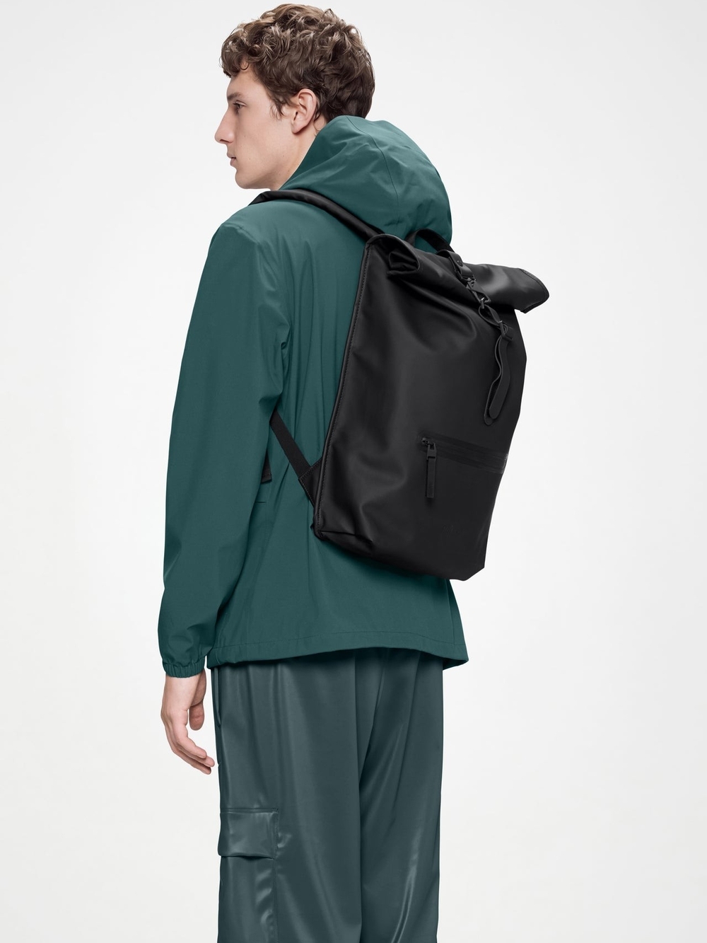 RAINS rolltop Backpack - Picture 5 of 5